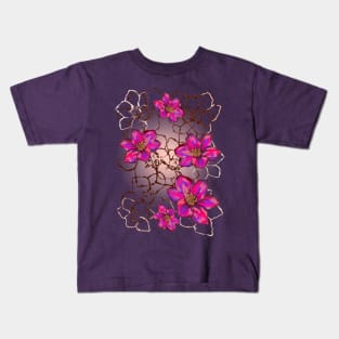 Lace floral Kids T-Shirt